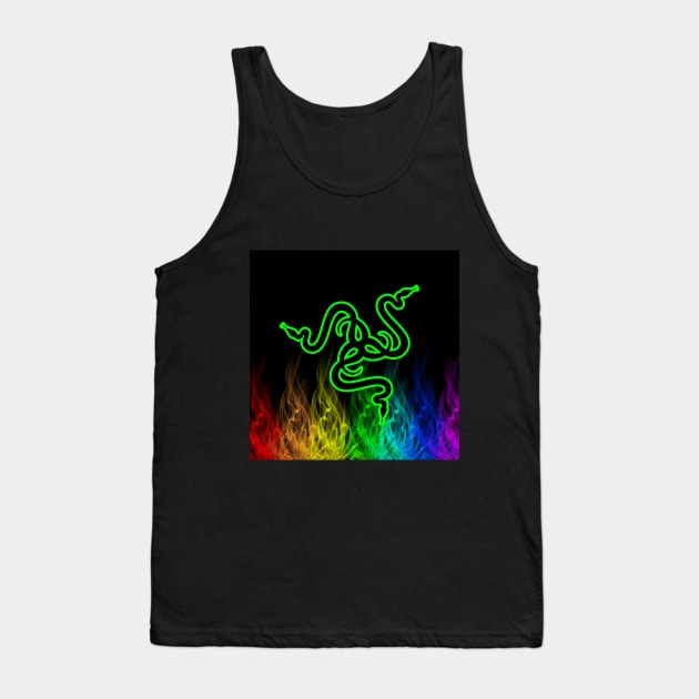 Razer Gaming Tank Top by Mikaela Studios